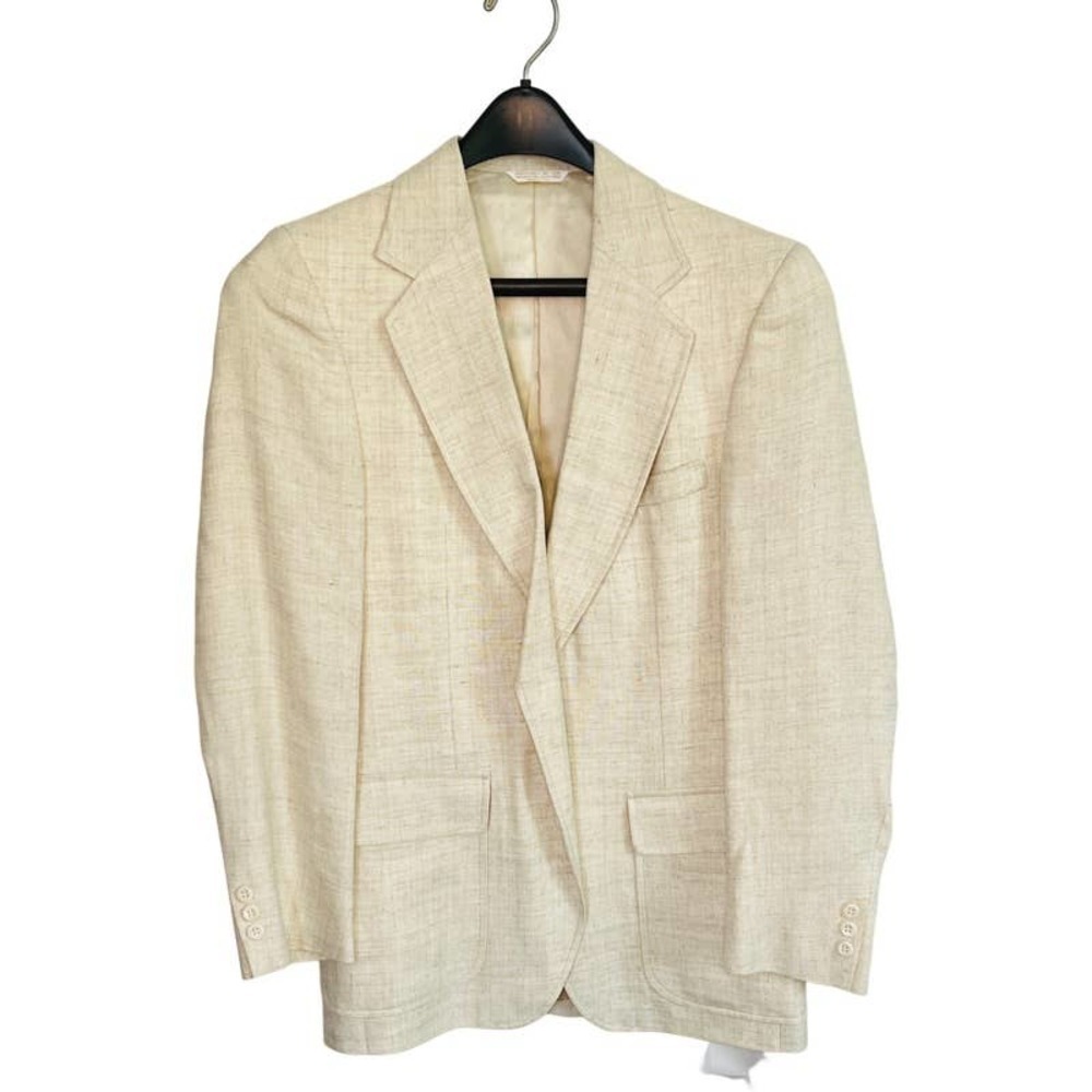 VINTAGE Adams Row by Richman Sportcoat Men’s 36 Cream